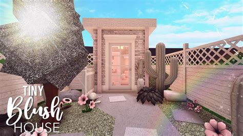 Bloxburg No Gamepass Tiny Blush House 7k L Tour Speedbuild ♡ Youtube