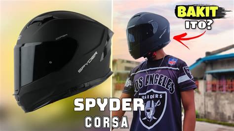 Spyder Corsa Fullface Helmet Review Bakit Ito Ang Dapat Mong Bilhin