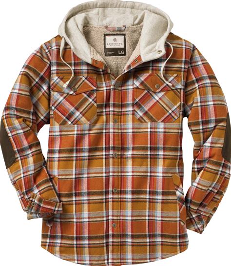 Camp Night Berber Lined Hooded Flannel Legendary Whitetails