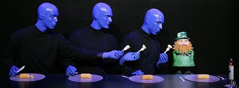 Happy St Patricks Day From Blue Man Group Blue Man
