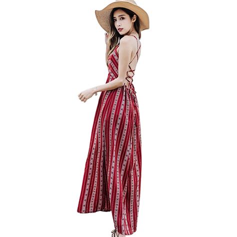 Buy 2018 Long Maxi Beach Summer Dress Thailand Women