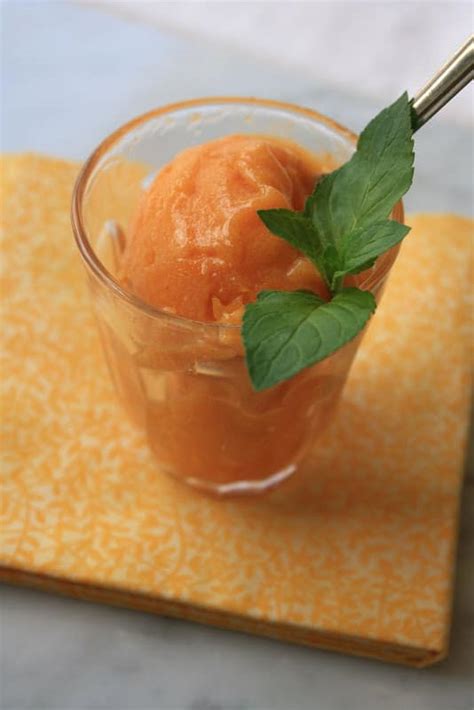 Apricot Sorbet With Smoked Paprika Dinners And Dreams