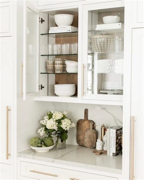 How To Style Glass Kitchen Cabinets Sanctuary Home Decor Artofit