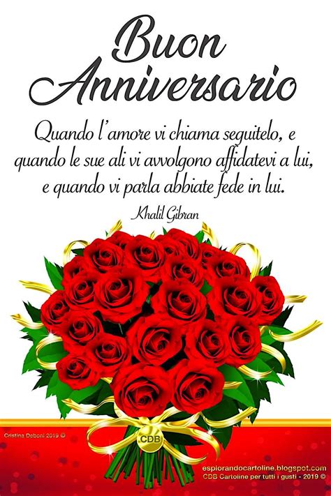 Frasi per il 10° anniversario di matrimonio. 💕 Cartolina BUON ANNIVERSARIO! Quando l'amore vi chiama ...