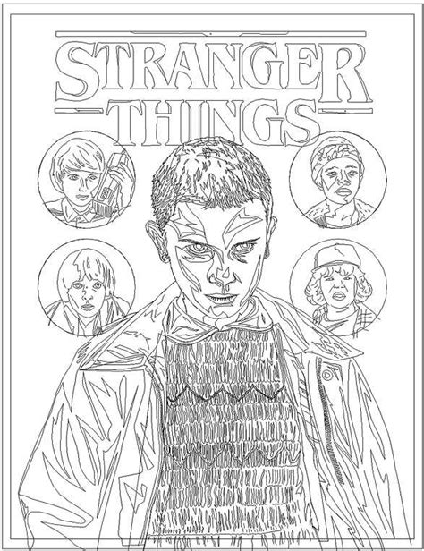 Scribblefun is a coloring page aggregator providing the latest movie and television show coloring pages. Printable Stranger Things Coloring Pages Free - Centenario ...