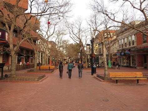 Pearl Street Mall Boulder Colorado The Pearl Street