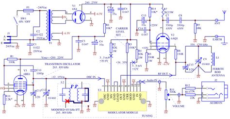 Am Transmitter Circuit Diagram Circuit Diagram