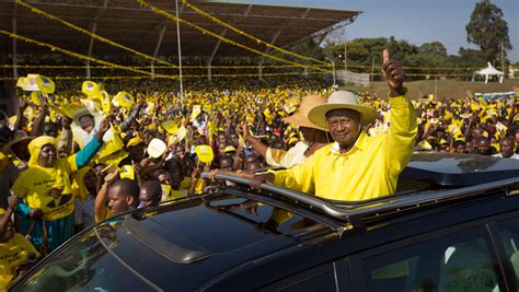 Ugandas President Museveni Declared Election Winner Amid Fraud Charges