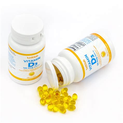 Vitamin D3 5000 Iu Softgels
