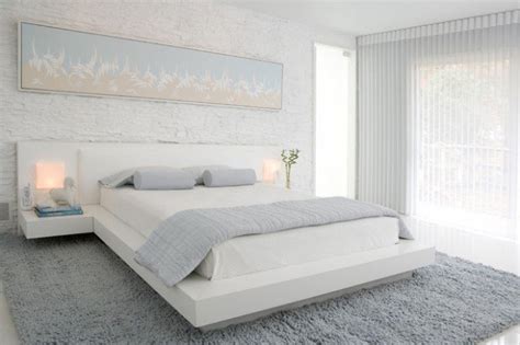 A modern bedroom does not have to be stark and cold. 16 Delightful White Bedroom Designs That Abound Elegance