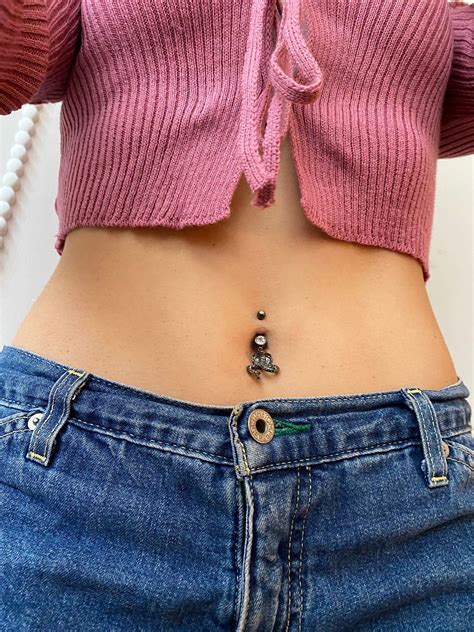 Snake Belly Ring Cobra Navel Ring Surgical Steel Belly Etsy Belly Piercing Belly Button