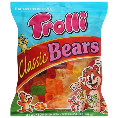 Trolli Classic Bears Fruit Chewing Candies 100g ᐈ Buy At A Good Price