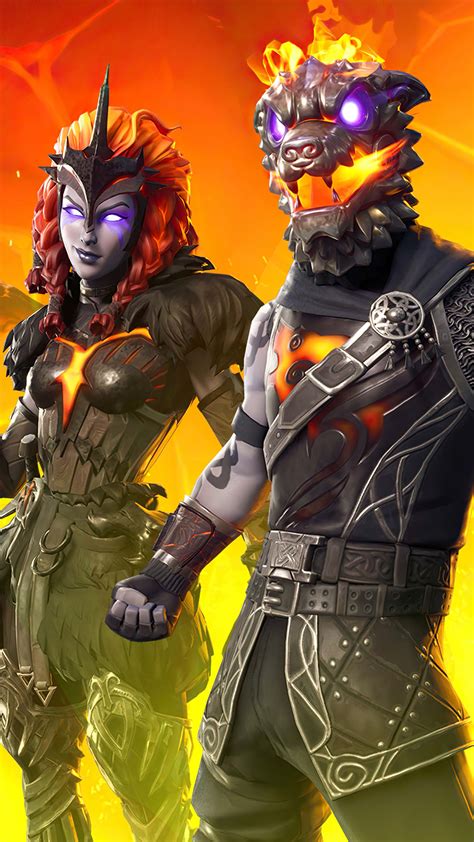 Lava Fortnite 2020 Free 4k Ultra Hd Mobile Wallpaper