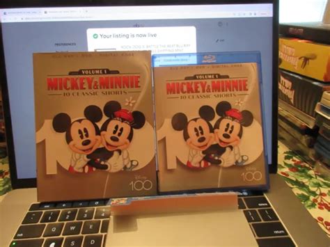 Disney Mickey And Minnieand Friends 10 Classic Shorts Volume 1 And2 Blu Ray