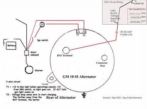 Technical Understanding Alternator Wiring The Hamb