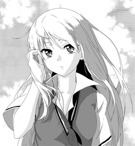 Shiina Mashiro Manga Style By Wesai On Deviantart