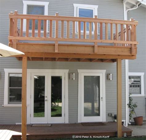 2 Story Deck Designs Los Angeles Wood Decks And Composite Decking