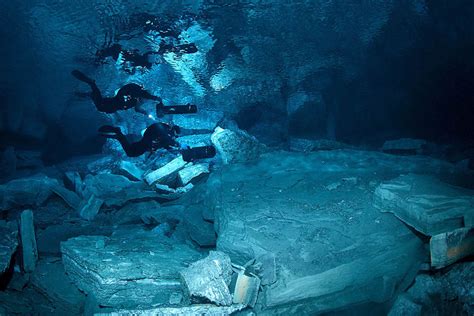 Exploring The Longest Underwater Cave In Russia Twistedsifter