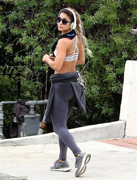Vanessa Hudgens Flashes Her Toned Stomach Once Again During Hiking