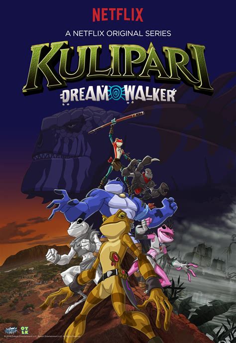 Poster Art For Netflixs Original Animated Series Kulipari Dream