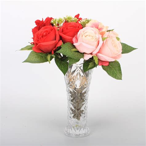 Buy Artificial Rose Flower Bouquet Wedding Decoration