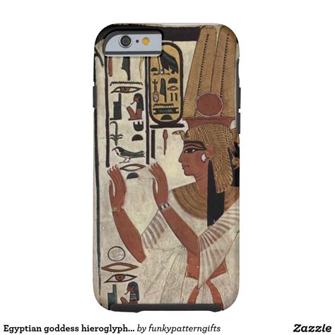 Egyptian Goddess Hieroglyphics Pattern Case Mate Iphone Case Zazzle