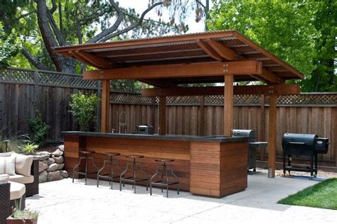 Homemade Outdoor Bar Ideas Backyard Patio Designs Outdoor Kitchen