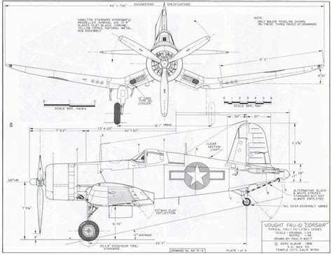 F4u Corsair Blueprints Pdf Trendywes