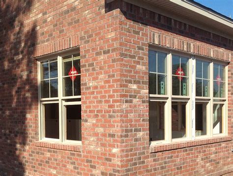 These Windows Are Framed By A Soldier Course Header And Rowlock Brick