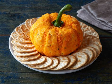 Pumpkin Cheese Ball Recipe Food Network Recipes Pumpkin Cheese