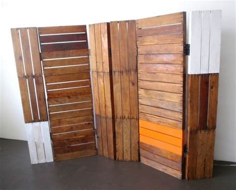 Diy Wooden Pallet Portable Room Divider Pallets Ideas For Flickr