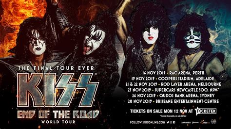 Kiss Announce Final Australian Tour Nov 2019 Youtube