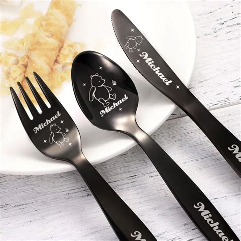 Personalized Winnie The Pooh Cutlery T Set Callie