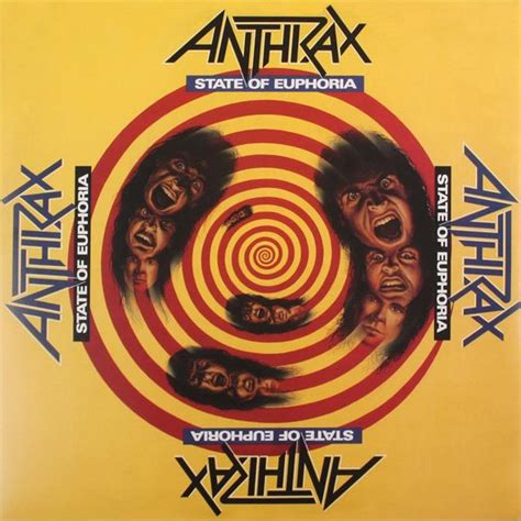 Anthrax State Of Euphoria 2018 Yellow Vinyl Discogs