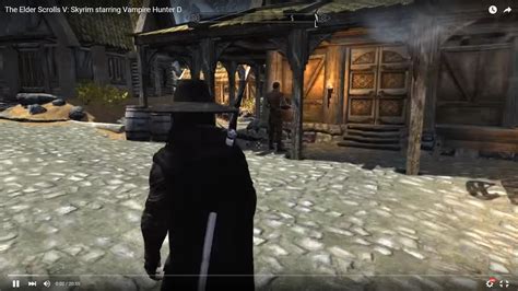 Vampire Hunter D Saber At Skyrim Nexus Mods And Community