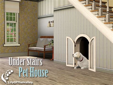 The Sims Resource Under Stairs Pet House