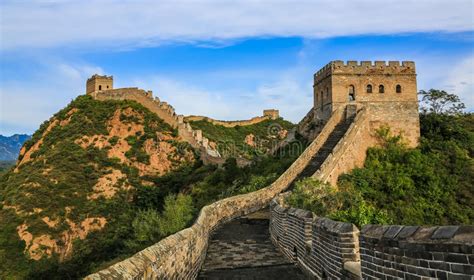 The Great Wall Scenery Stock Photo Image Of Built Colosseum 68846852