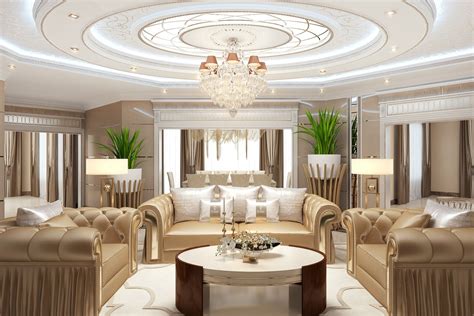 Luxury Antonovich Design Uae Living Room Decoration Ideas By Luxury