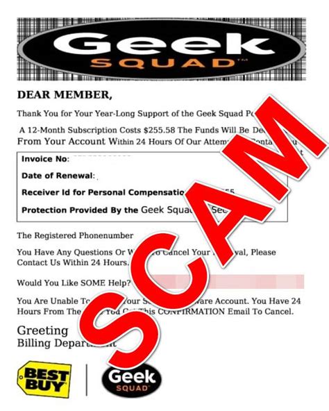 Beware Fake Geek Squad Emails Trying To Steal Your Info Malwaretips Blog