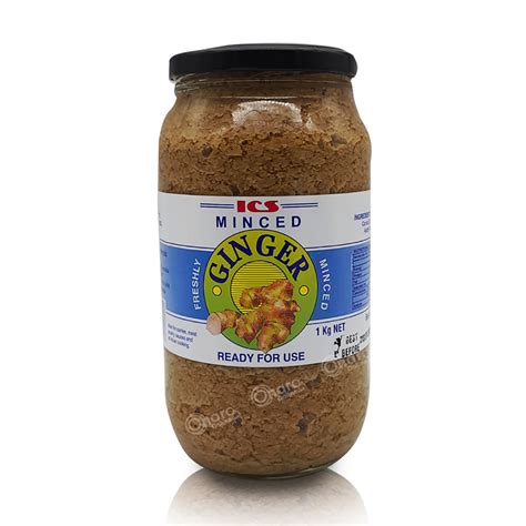 Ics Ginger Minced 1kg The Best Sri Lankan Shopping Experience