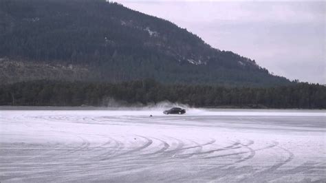 Ice Driving On Frozen Lake In Western Norway Snow Addiction News