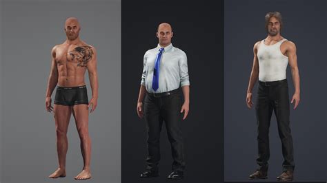 Character Customization Male In Blueprints Ue Marketplace