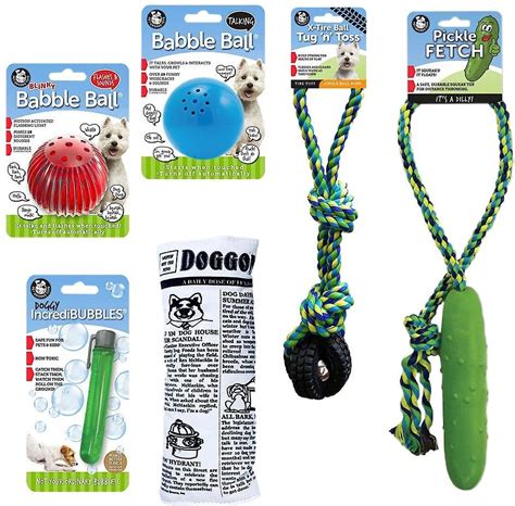 Pet Qwerks Medium Dog Toy Value Pack Dog Toy 6 Count