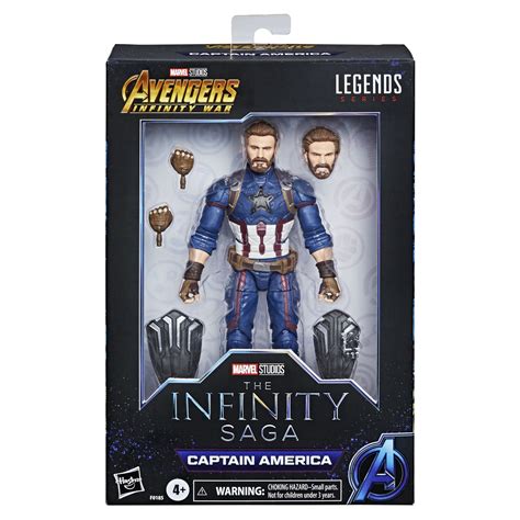 Hasbro Marvel Legends Series Captain America Premium Action Figure