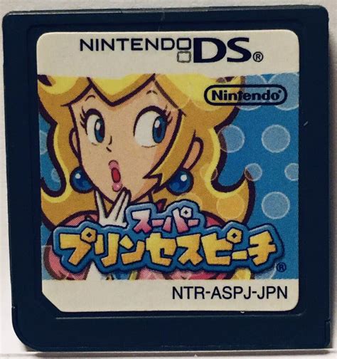 Nintendo Ds Super Princess Peach Japanese Action Games Super Mario Brothers Nds Ebay