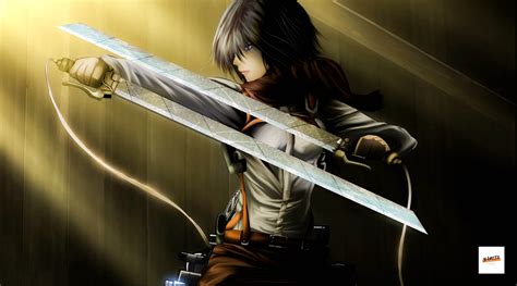 Wallpaper Attack On Titans Shingeki No Kyojin Mikasa Ackerman 4728x2628 Saresz 1786853