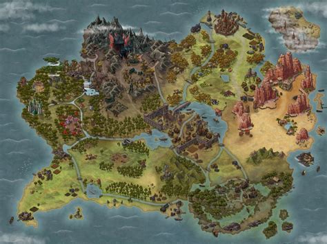 Commission By Fleshcircuits Inkarnate Create Fantasy Maps Online