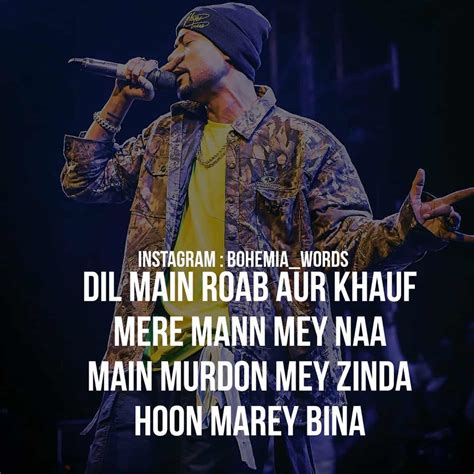 Bohemia Rapper Quotes in 2020 | Rapper quotes, Bohemia rapper, Punjabi ...