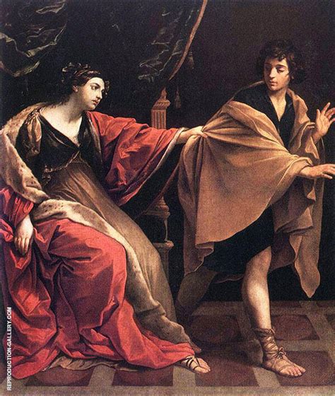 Joseph And Potiphar S Wife 1631 By Guido Reni Oil Painting Reproduction