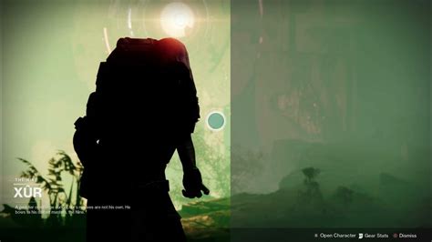 How To Get To Xur On Nessus Watchers Grave Location Destiny 2